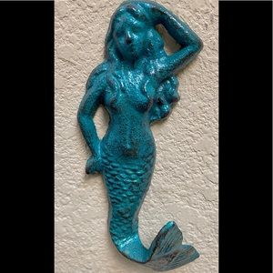 Turquoise Shimmer Mermaid Walk Hook